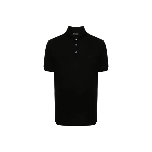 EMPORIO ARMANI Черная мужская поло