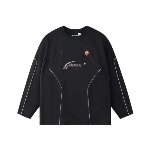 FILA FUSION X Дукати FEXTREME Красная T-рубашка Мужская Черная