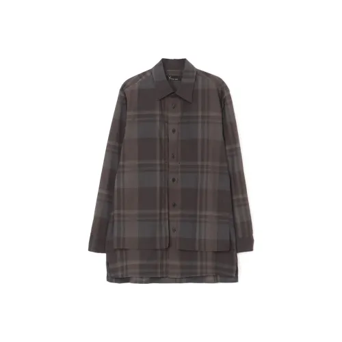 Yohji Yamamoto Черные Мужские Рубашки