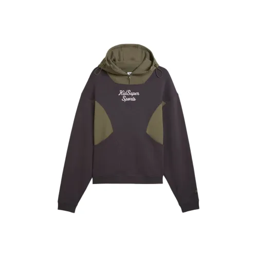 PUMA x KIDSUPER Свитшот Мужской Черный Уголь