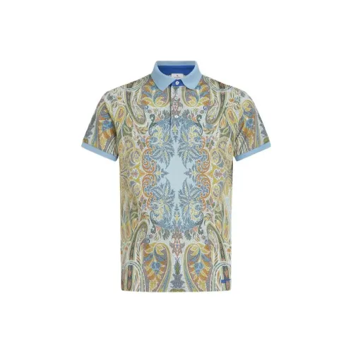 ETRO Желтая Мужская Поло