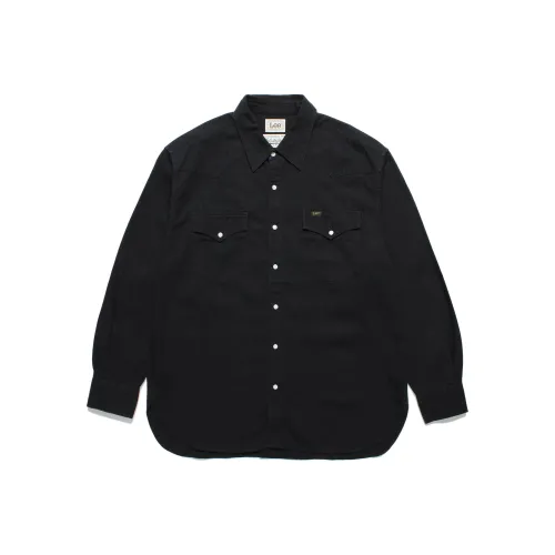 Lee x WACKO MARIA SS24 Рубашка Унисекс Черная