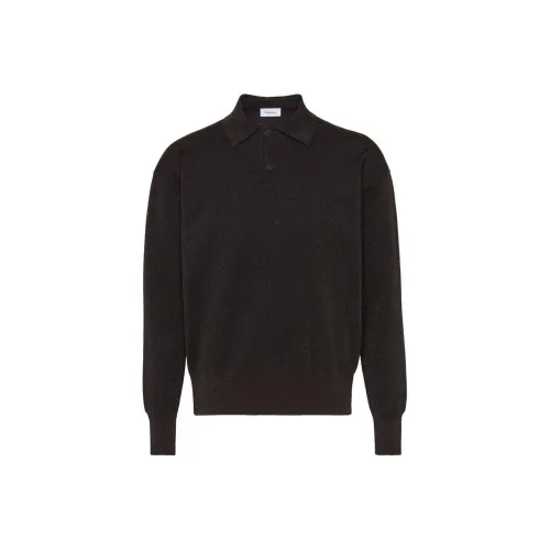 Ferragamo Поло Мужское Черное