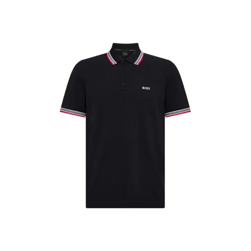 Hugo Boss Мужская черная поло
