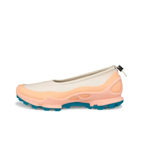 Ecco Низкий Топ Casual Женский Бежевый Розовый