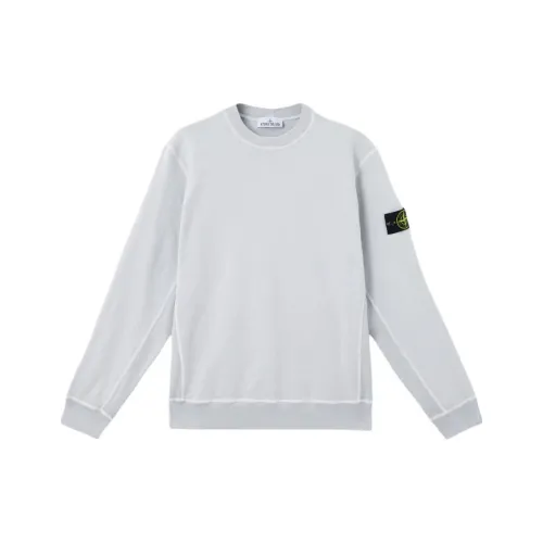 STONE ISLAND Толстовка Мужская Pearl Gray