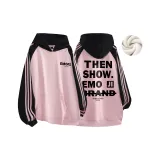 Розовый и черный (флисовая подкладка)