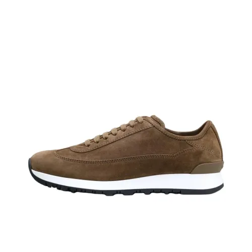 JOHN LOBB Повседневный Низкий Топ Коричневый Мужской