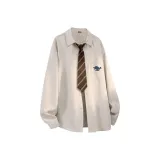 Светлый бежевый (Ma Синий Sea Приключение Логотип на груди)