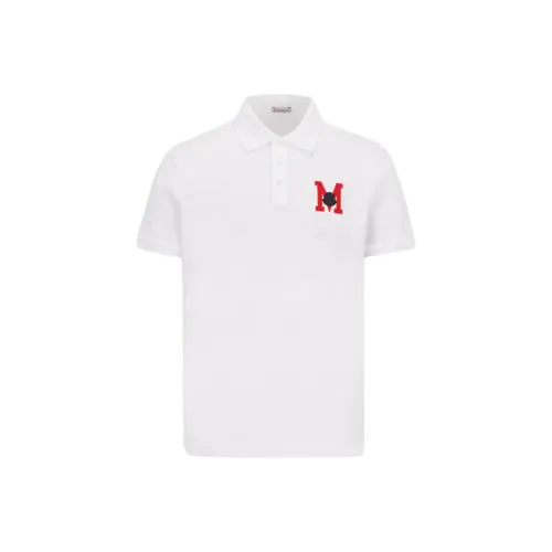 MONCLER Белая Мужская Поло