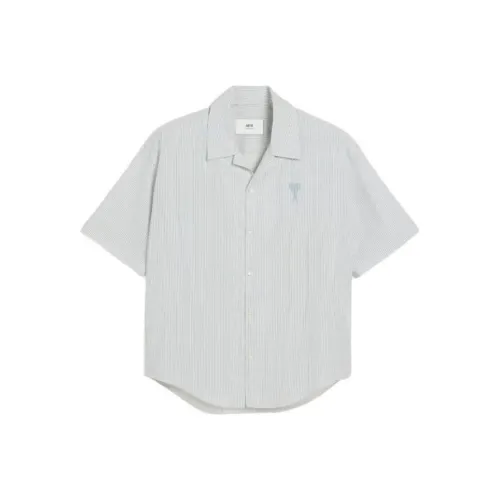 AMIPARIS Рубашка Мужская Светло-Синяя