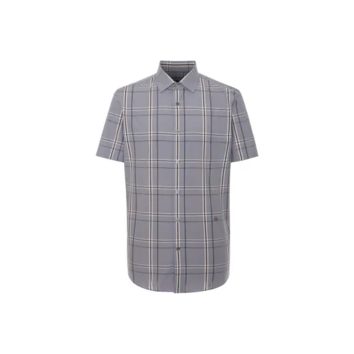 Satchi Blue Gray Мужские Рубашки