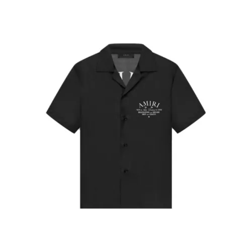 AMIRI Мужские Черные Рубашки