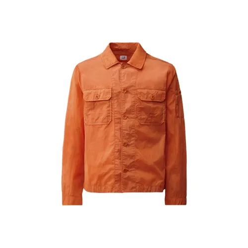 C.P.Company SS24 Рубашка Мужская Оранжевая