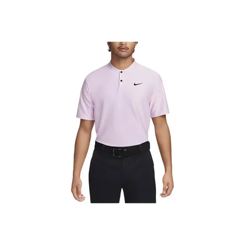 Мужское поло Nike Tour розовое