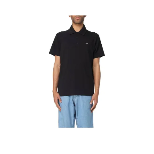 EMPORIO ARMANI Поло Мужское Черное