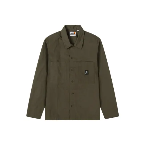 Timberland Зеленый Мужской Рубашки