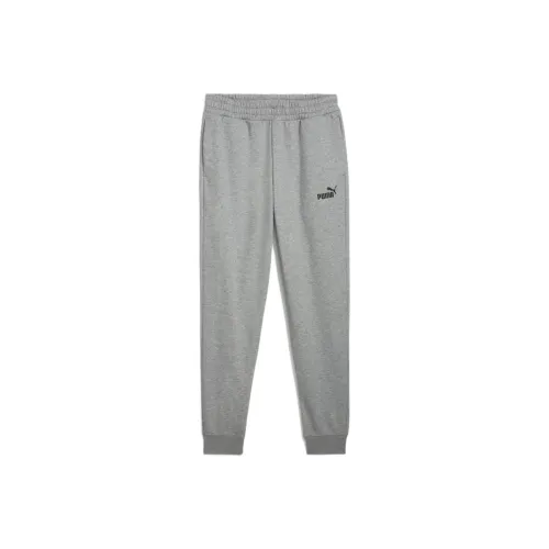 PUMA Essentials No. 1 Вязаные тренировочные брюки мужские серые
