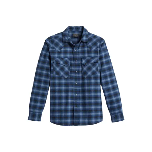 Pendleton Мужские Синие Рубашки