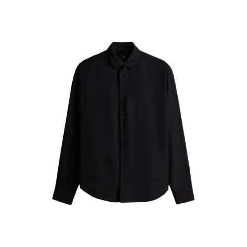 H&M Мужские Черные Рубашки