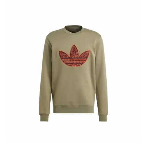 Adidas Толстовка Мужская Слоистая Оливково-Зеленая