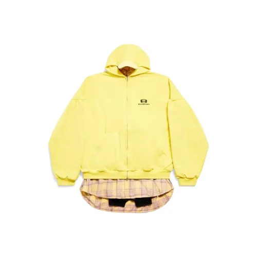 Balenciaga SS24 Свитшот Loose Fit Unisex Yellow