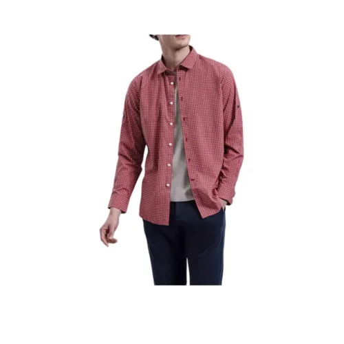 GOLDLION Красный 61 Мужская Рубашка