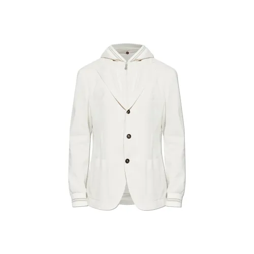 Eleventy FIRSTCLASS Made IN Italy Бизнес-костюм Мужской Кремовый Белый