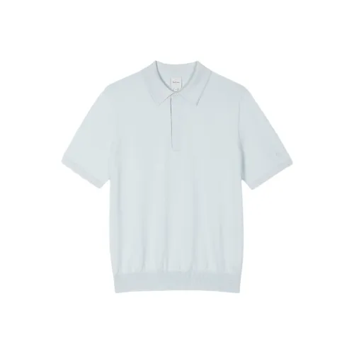 Paul Smith Мужская поло синего цвета