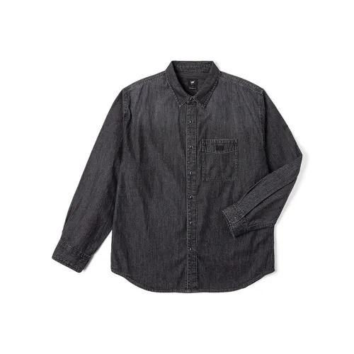 Lee совместный бренд SS25 Рубашка Мужская Черная Серый