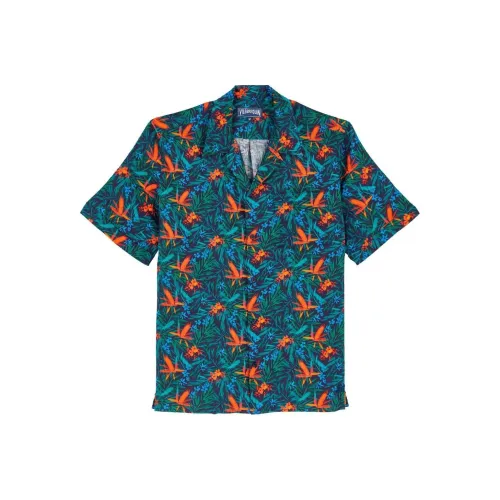 VILEBREQUIN Blue Мужские Рубашки