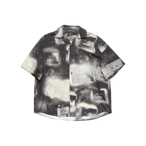 ACNE STUDIOS Рубашка Унисекс Черный Белый
