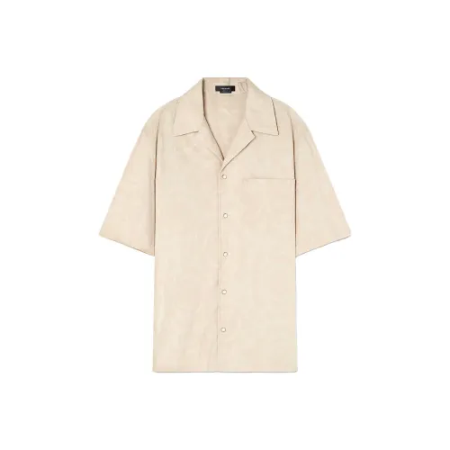 VERSACE Бежевые Мужские Рубашки