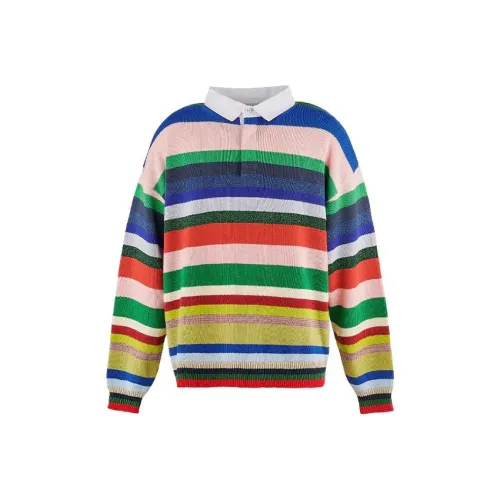 SAINT Mxxxxx x LASTMAN SS24 Поло Унисекс Многоцветное