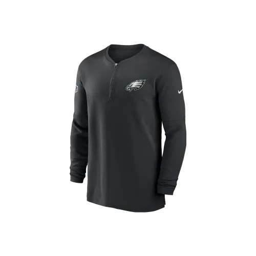 Nike x NFL Коллаборация Dri Fit Philadelphia Eagles Sideline Толстовка Мужской Черный