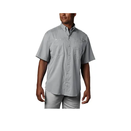 Columbia совместная рубашка Tamiami II Мужская Серого цвета