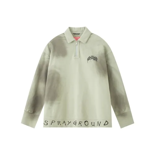 SPRAYGROUND Свитшот Унисекс Серый Зеленый