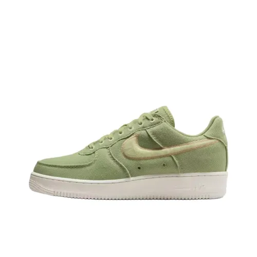Nike Air FORCE 1 Slip-on Устойчивый к истиранию Низкий Топ Скейтбординг Кроссовки Унисекс Зеленый