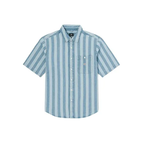 Lee совместный бренд модель Medium Light Blue Men's Shirt