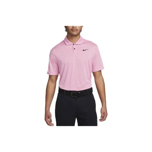 Мужское поло Nike Tour розовое