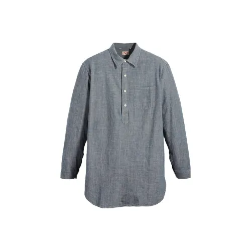 Levis Индиго Мужские Рубашки