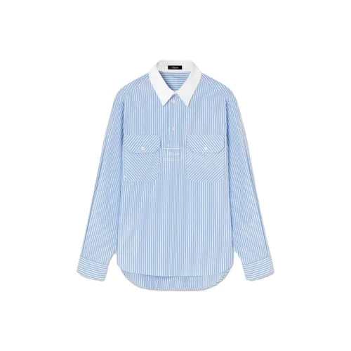 VERSACE Светло-синие Мужские Рубашки