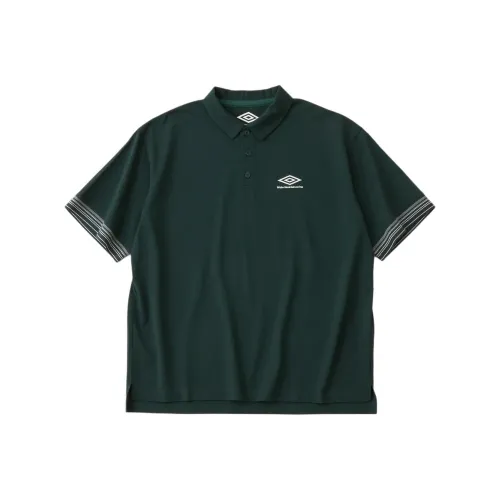 White Mountaineering Зеленая Мужская Поло