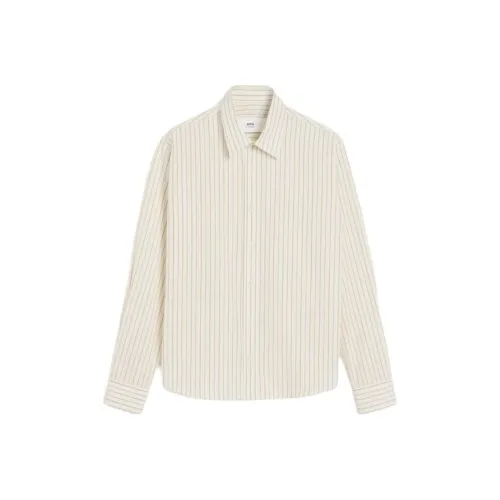 AMIPARIS Коричневый Зеленый Мужские Рубашки