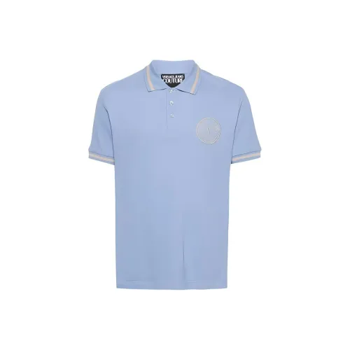 VERSACE JEANS COUTURE Синий Мужской Поло