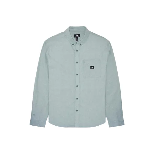 Конверс Зеленая Унисекс Рубашка