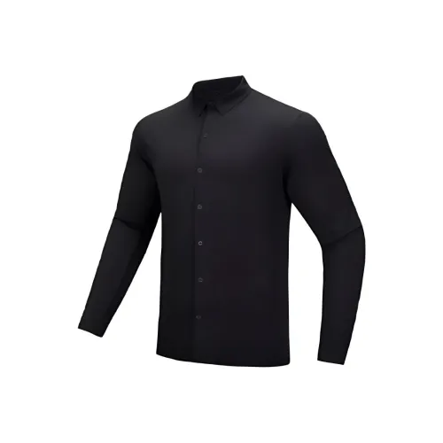 ANTA Variety Тренировки Коллекция Рубашка Мужская Основной Черный