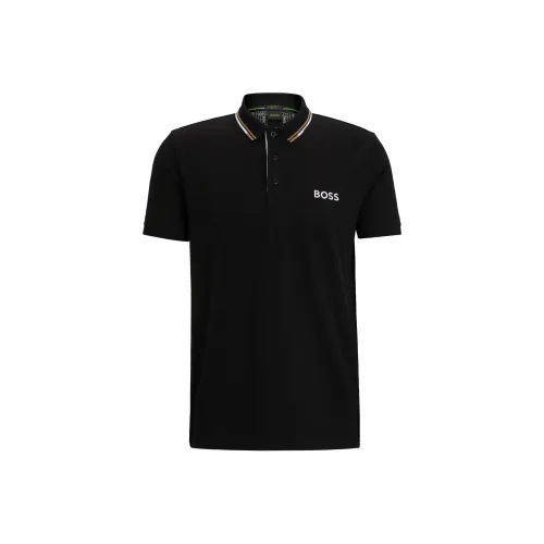 Hugo Boss Мужская черная поло