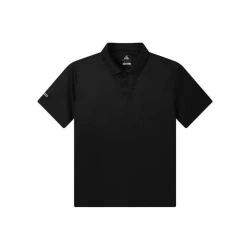 PEAK Мужская черная поло