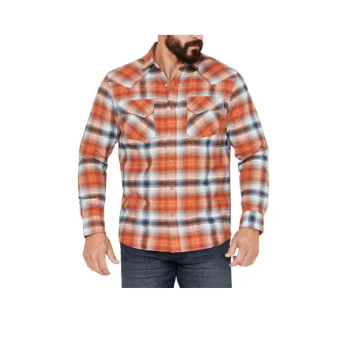 Pendleton Мужские Рубашки Оранжевые